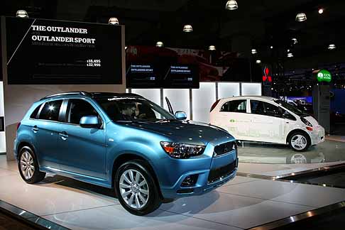 New York Auto Show Mitsubishi